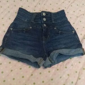 Womens high waisted shorts